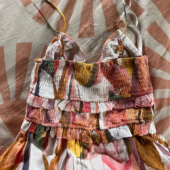 NWOT SAGE AND PAIGE MAXI SLIT DRESS - Picture 5 of 6